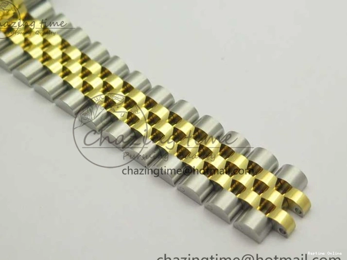 0413 DateJust 36 SS YG 126233 ARF 1:1 Best Edition Black Dial Stick Markers on SS YG Jubilee Bracelet SH ModernLook 3432